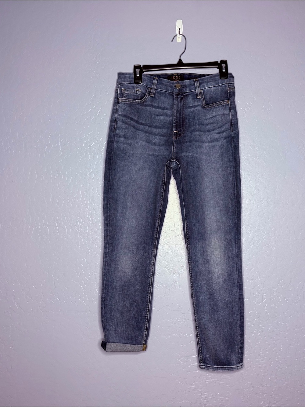 Jen7 Women's Skinny Jeans - Washed Blue